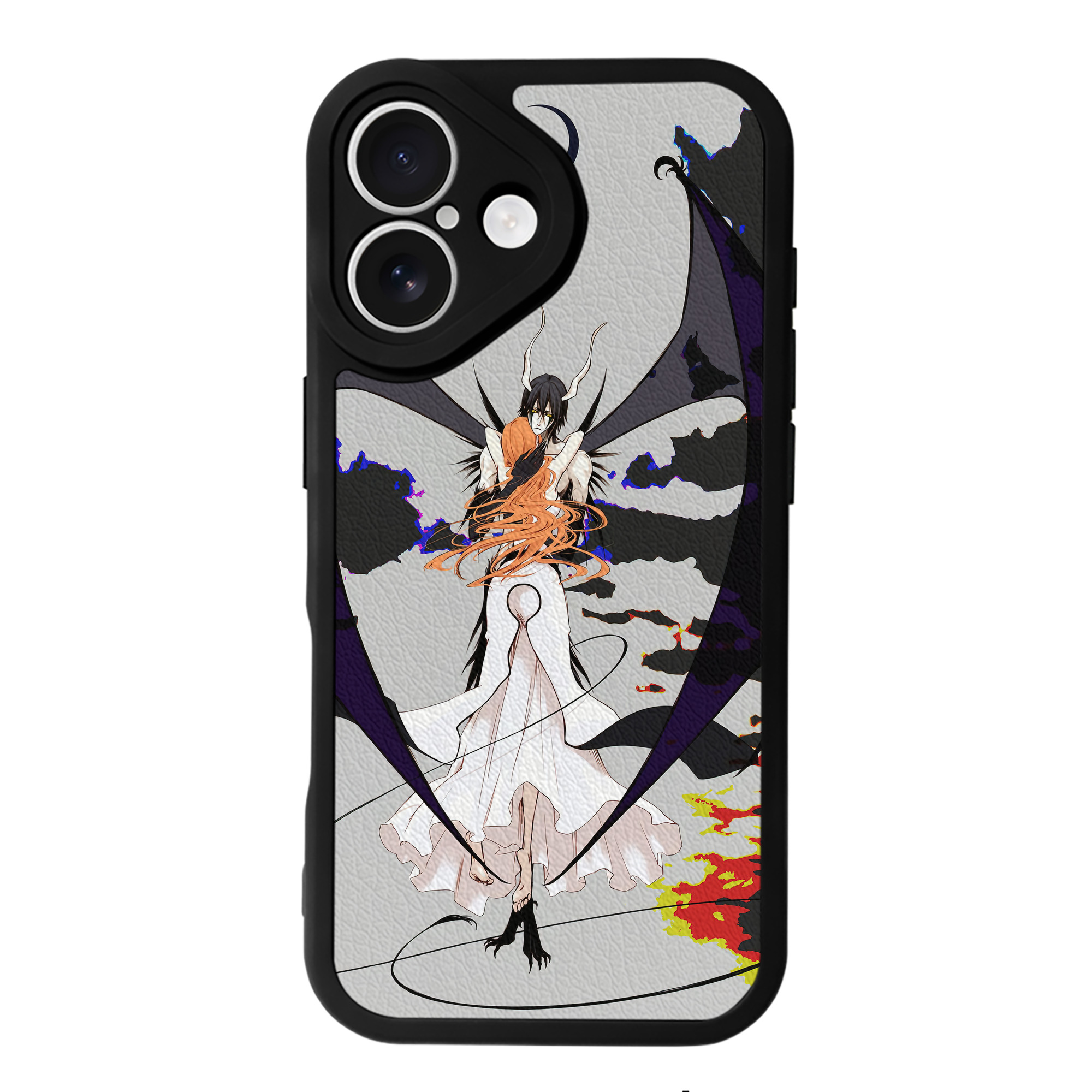 （画像用） ブリーチ BLEACH 【iPhone 16シリーズ対応】シリコンスマホケース（レザー調） 材質：シリコン